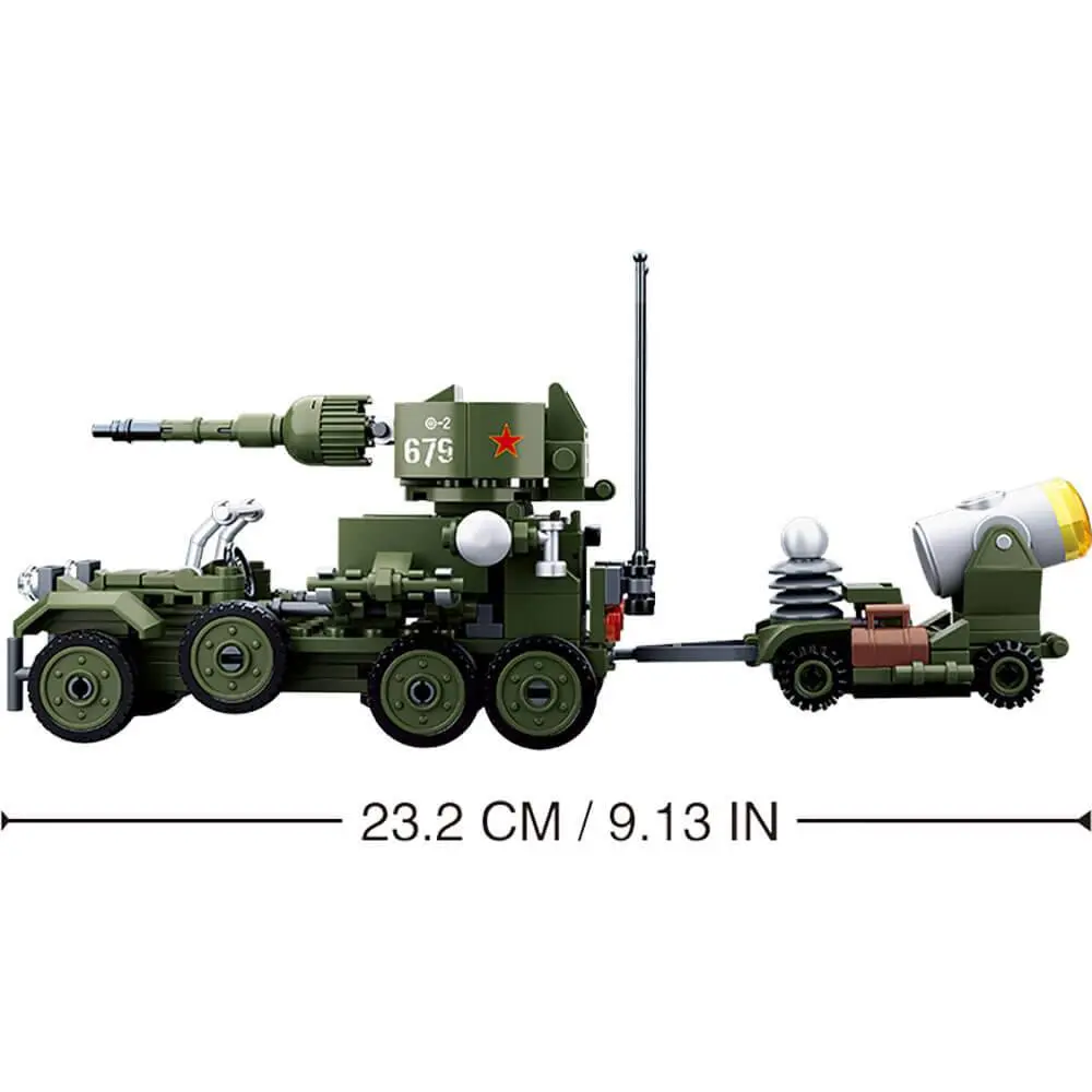 Sluban Army WWII 4in1 Set M38-B0679 - Image 4