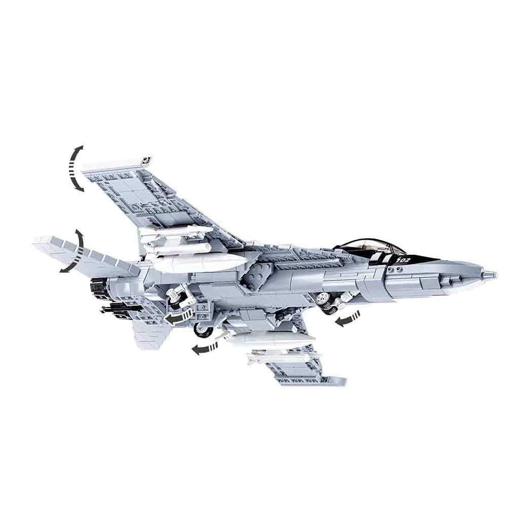 Sluban F18 Super Bumblebee Fighter Place Set M38-B0928 - Image 2
