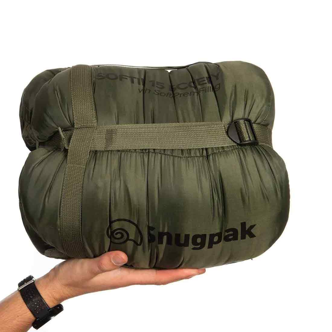 Snugpak Softie 15 Discovery Sleeping Bag Olive Green - Image 3
