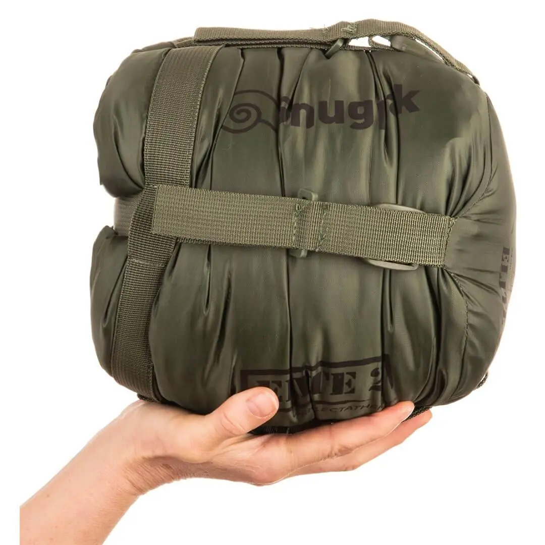 Snugpak Softie Elite 2 Sleeping Bag Olive Green - Image 4