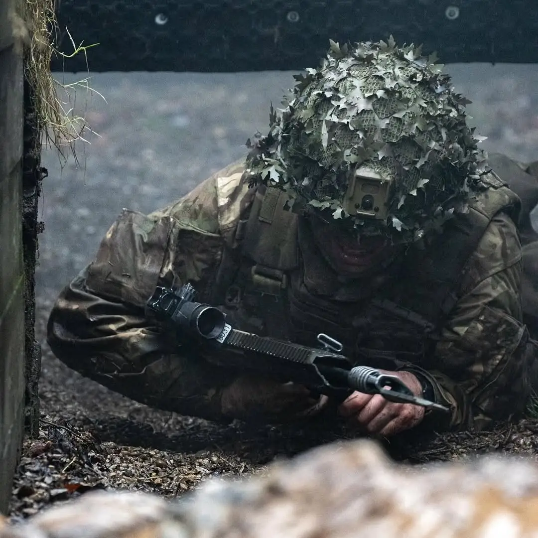 Spectre Helmet 3D Leaf Scrim Netting MTP - Image 4