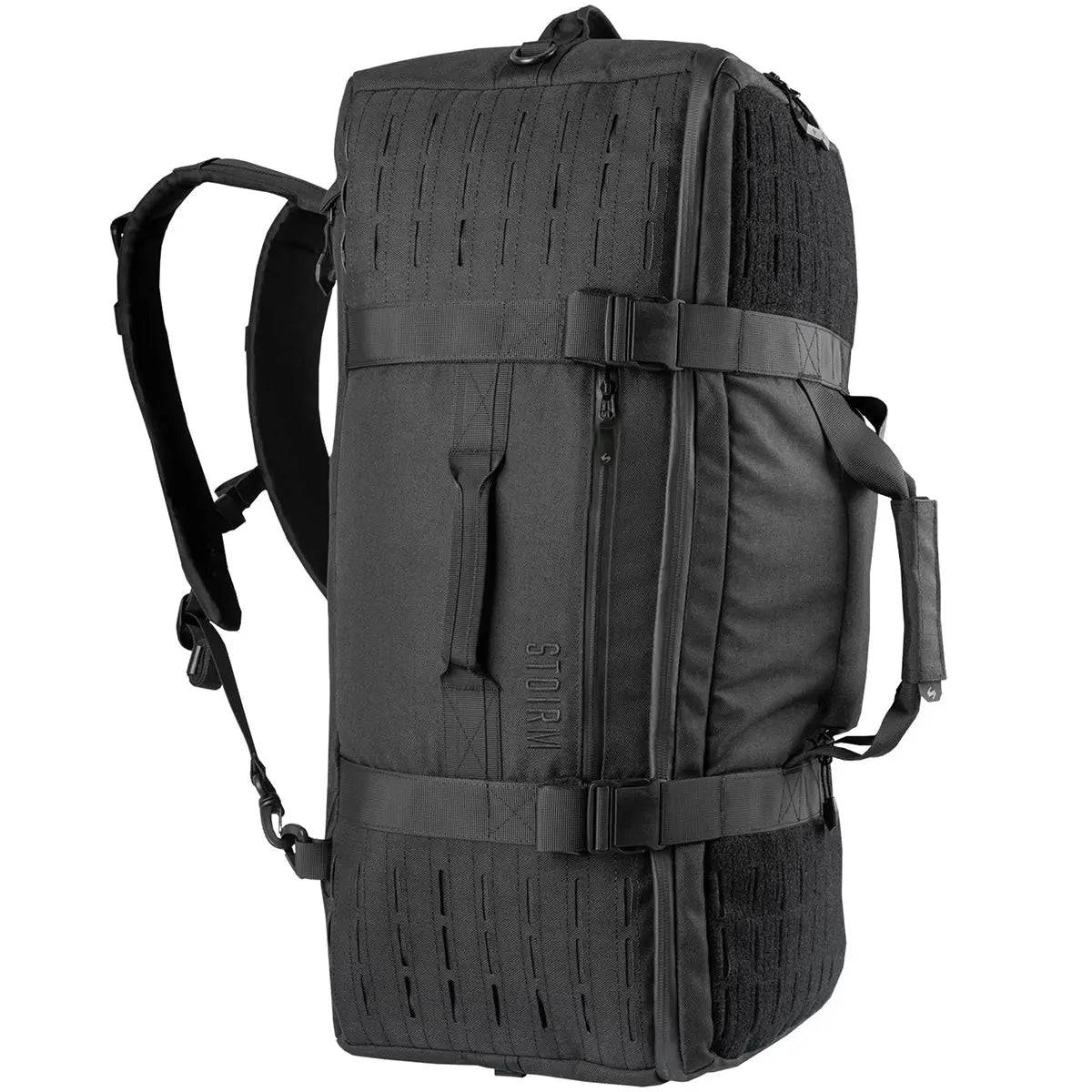 Stoirm 50L Black Duffel Bag