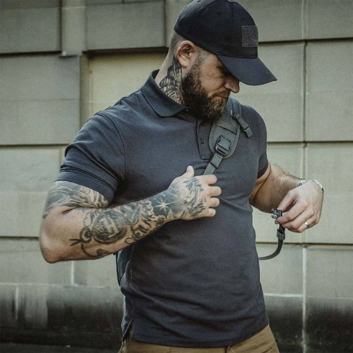 Stoirm Poly Cotton Tactical Polo Shirt PC01 - Image 8