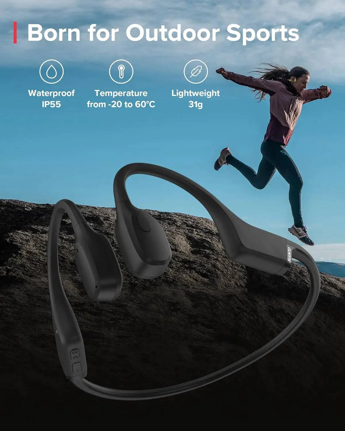 Suunto Sonic Open Ear Bone Headphones - Image 10