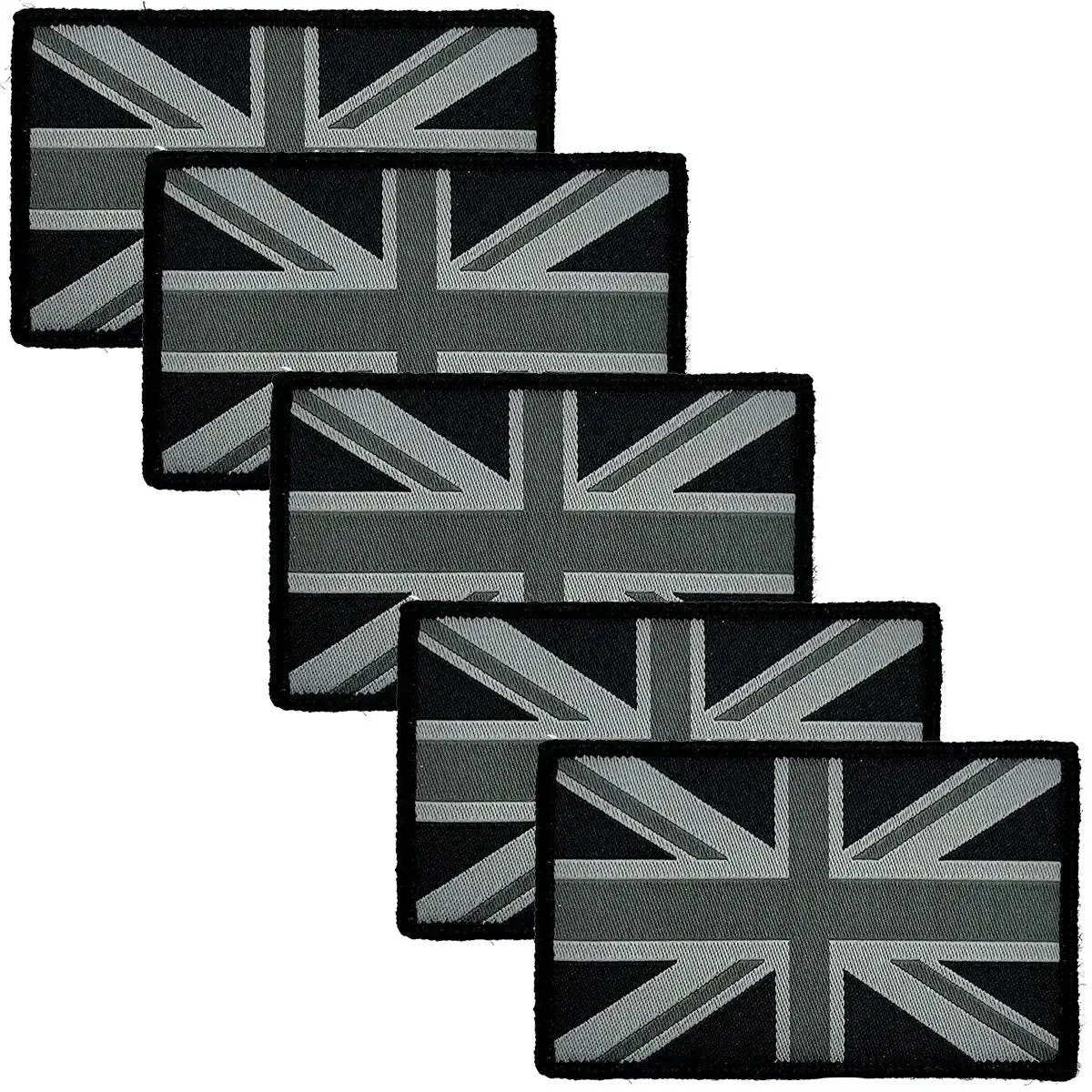 Union Jack Patch with Hook and Loop Backing - Image 3