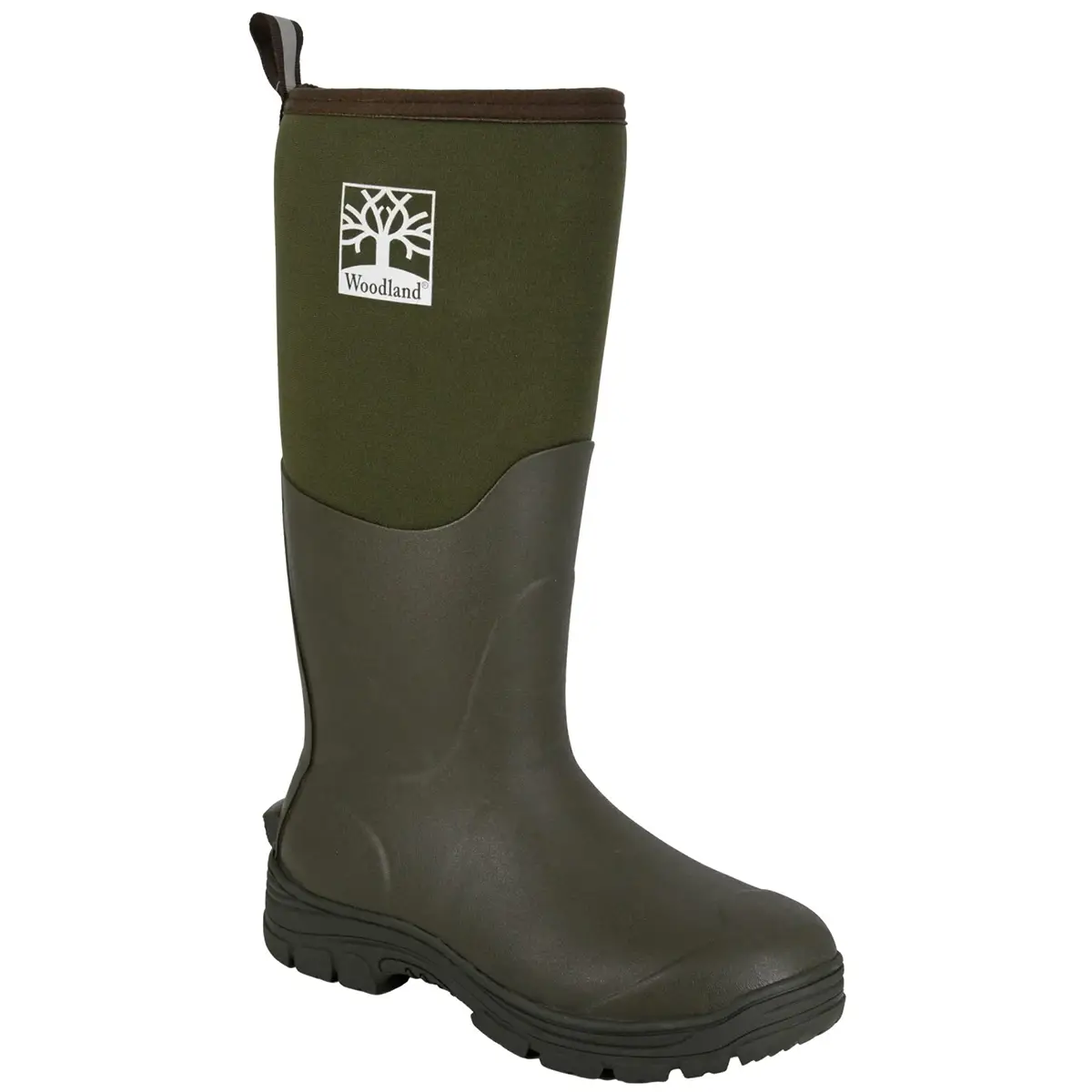 Woodland Mucker Wellington Boot Rubber Neoprene