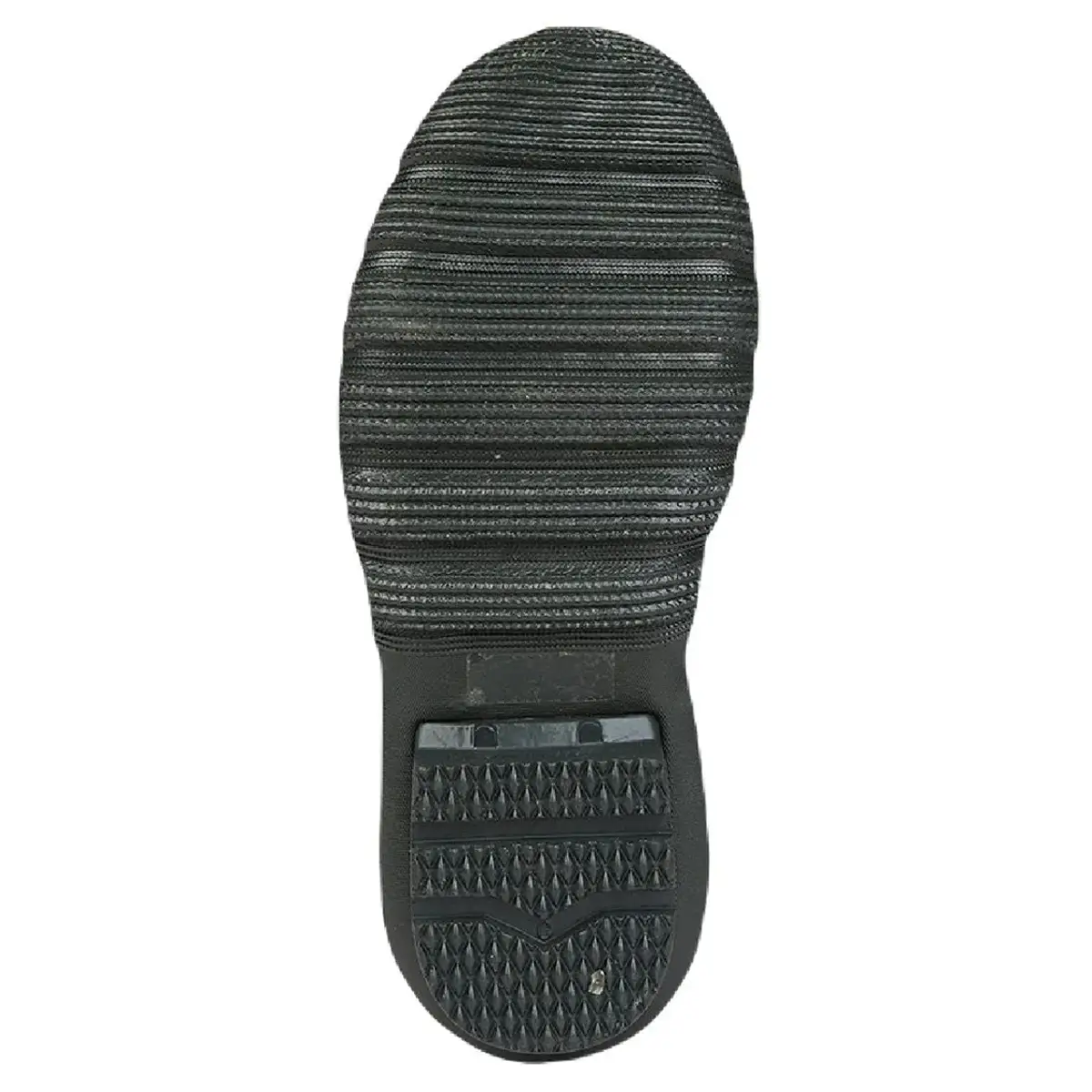 Woodland Neoprene Gusset Wellington Dark Olive Green - Image 3