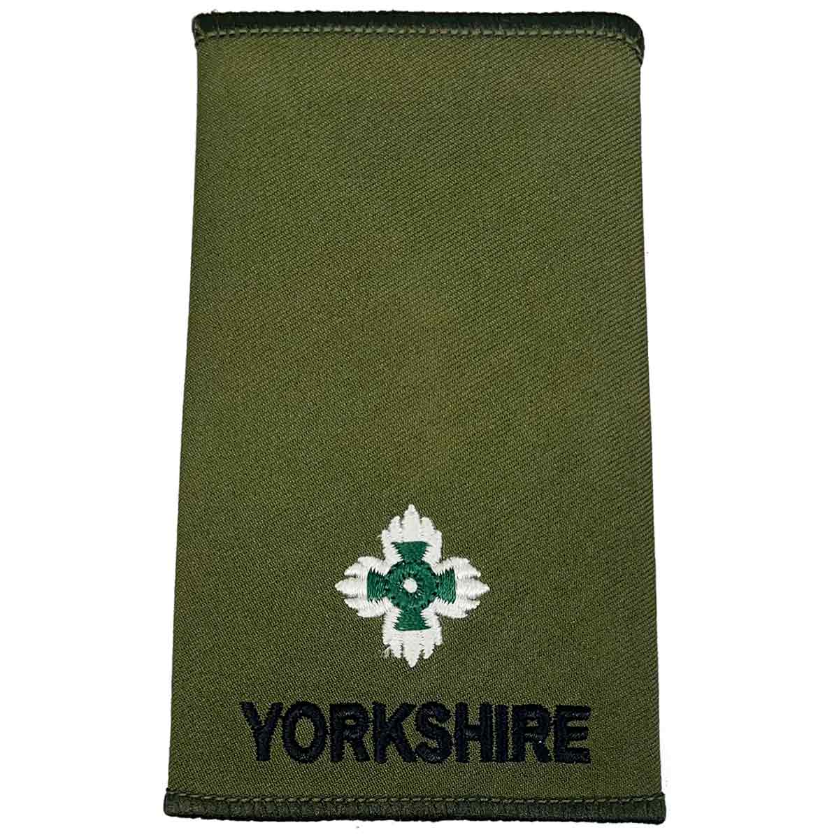 Yorkshire Regiment Olive Green Rank Slides (Pair) - Image 11